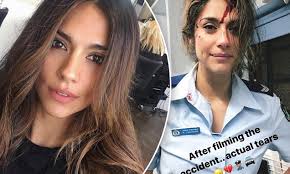 Pia Miller in Melbourne after Home And Away death