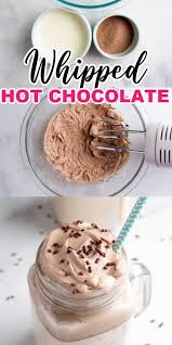 Whipped Hot Chocolate Diy Hot Chocolate Vegan Hot Chocolate Christmas Food Desserts