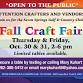 Fall Craft Fair  — The Blarney Scone event image