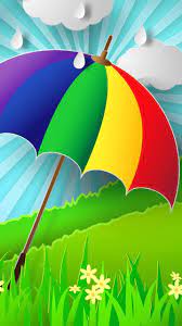 Umbrella Wallpaper By Rehanazhar Beautiful Nature Wallpaper Pretty Wallpapers Rainbow Wallpaper