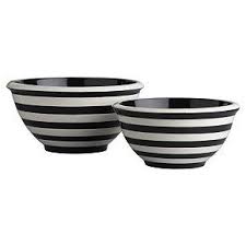 Black And White Bowl Striped Bowls Striped Bowl Black And White Bowl Image