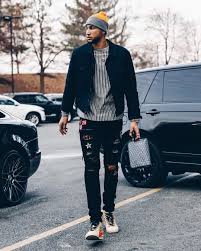 Find the outfits of your favourites characters in movies. Pin By Jenn Wlodarski On Men S Fashion Nba Fashion Mens Street Style Winter Mens Street Style Urban