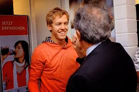 Sebastian vettel 2021 official portraits. Sebastian Vettel At The Kick Fur Kinder Charity Football Match Played In Frankfurt Pilot
