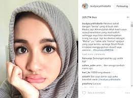 Cara menggunakan hijab ala laudya chintya bella. Protes Di Instagram Bibir Laudya Cynthia Bella Bikin Gagal Fokus