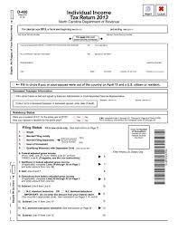 Determine how to file a decedent's individual tax return. Individual Income Tax Return 2012 Nc Department Of Revenue