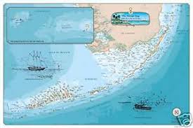 details about all three florida keys charts nautical art print map