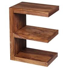 Beistelltisch Suva1471 1 Beistelltisch Massivholz E Cube 60cm Hoch Wohnzimmer Tisch Design Braun In 2020 Beistelltisch Mit Stauraum Beistelltisch Sheesham Tisch