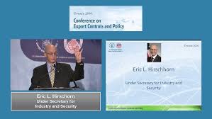 Remarks of Under Secretary Eric L. Hirschhorn Update 2016 Conference