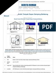 Kali ini rukita sudah menyiapkan deretan desain rumah minimalis tampak depan yang cantik dan unik. Desain Rumah Minimalis Tampak Depan Samping Belakang Mewah Berita Rumah