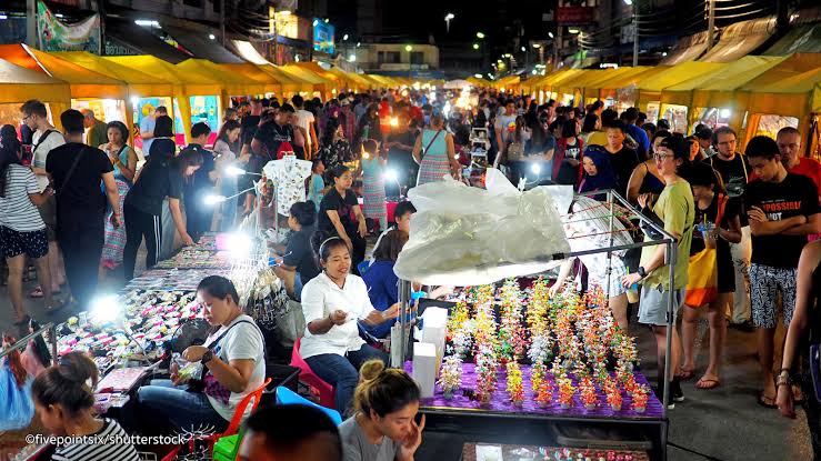 Mga resulta ng larawan para sa Night market activities, Indonesia"