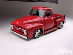 1955 Ford F 100 Pickup Truck Hot Rod Network Pickup Trucks Classic Trucks Classic Cars Trucks