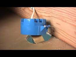More images for how to install a junction box » Remove Plastic Electrical Junction Box And Install A Ceiling Fan Brace Youtube