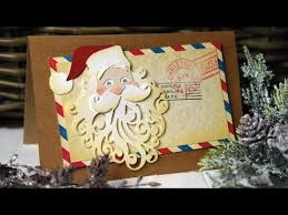 See more ideas about stampin up christmas cards, christmas cards, christmas cards handmade. Quick Make Santa Christmas Card White Christmas Card Christmas Cards To Make Sizzix Cards