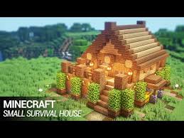 No cheats have been used to make this map so you can still earn achivements. Easy Minecraft Build Small Survival House Minecraft Amino