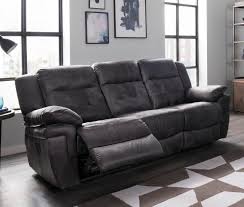 Brondby 3 seater fabric sofa. La Z Boy Augustine 3 Seater Reclining Sofa Large Sofas Living Homes