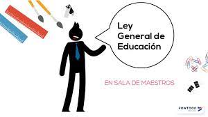 Solo va a seguir vigente el título iii. Ley General De Educacion En Sala De Maestros Youtube