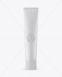 Download Glossy Cosmetic Tube Paper Box Mockup In Tube Mockups On Yellow Images Object Mockups PSD Mockup Templates