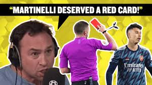 "MARTINELLI DESERVED A RED!" 🔴 Jason Cundy SLAMS the Arsenal youngster for  his sending off!