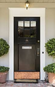 This Unique Custom Door Kick Plate Is 100 American Copper And Ads A Textured Design Element To You Entry Way Whil Door Kick Plates Kick Plate Outdoor Door Mat