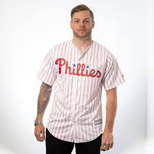 Personalized with any name 100% cotton woven burp cloth all decorations and name are embroidered! Majestic Athletic Mlb Philadelphia Phillies Cool Base Home Jersey Mannschaften Aus Usa Sports Gb