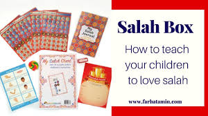 Salah Box Muslim Gift Salah Chart Salat Journal Muslim Gift Box