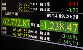 Asian shares are mixed and OpenAI investor SoftBank shares plunge after calls to slow AI industry