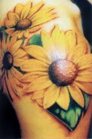 Flower tattoos come in many forms, colors, shapes, sizes, and styles. Sunflower Tattoo Meaning