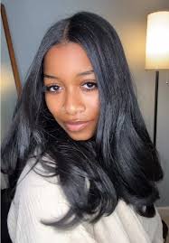 How to Hide Forehead with Silk Press