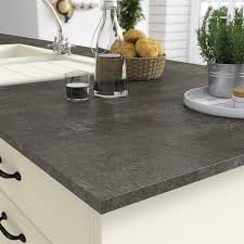 Plan De Travail Stratifie Luna Noir Mat L 315 X P 65 Cm Ep 16 Mm Plan De Travail Stratifie Noir Mat Plan De Travail