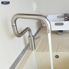 Ebay kleinanzeigen 1.) wasserhahn waschbecken nicht komplett, ventile drehen sich, gebraucht, kostet 7€ 2 wasserhahn bad, küche waschbecken, gebraucht, ventile bewegen sich, ich habe keinerlei. Mode Design Geburstet Edelstahl Mixer Kuche Wasserhahn Zwei Ort 360 Drehen Kuche Becken Gesunde Wasserhahn Tap Design Designer Kitchen Faucetskitchen Faucet Aliexpress