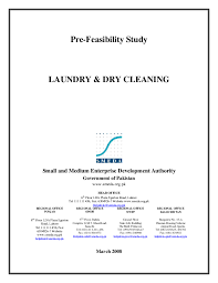 Pdf Pre Feasibility Study Laundry Dry Cleaning Small And