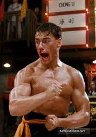 It started as a head likeness but i ended up sculpting the whole body as well as creating the set (not very detailed but enough to show as background for my shots). Bloodsport Publicity Still Of Jean Claude Van Damme Bloodsport Jean Claude Van Damme Van Damme