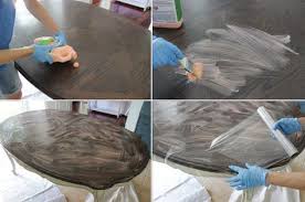 How To Properly Strip And Refinish A Dining Table Using A Non Toxic Stripping Gel Without Sanding Dining Table Makeover Antique Dining Tables Refinished Table