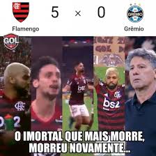 Find and save corinthians x internacional memes | from instagram, facebook, tumblr, twitter & more. Veja Os Memes Da Goleada Do Flamengo Sobre O Gremio Fotos R7 Futebol