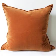 $23.57 get fast, free shipping with amazon prime & free returns. Crate Barrel Velvet Pillow Cover In Cognac Rust Orange Aptdeco