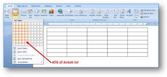 Cara Mudah Membuat Tabel Di Microsoft Word Cara Aimyaya Cara Semua Cara