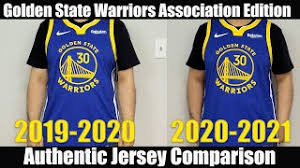 Madame vice president, i'm not saying you have to put this in your office at. Nike Golden State Warriors Authentic 2020 2021 Jersey Comparison Stephen Curry Youtube