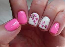 You can vote for me on that page at the bottom it's a three week contest, with a new theme each week. Cherry Blossom Nail Art Chantal S Corner