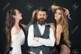 If you have a hair salon or you offer similar services, why don't you register your business with us today and increase reach while you make more money? Friends At Hairdresser Salon Lgbt People Make Haircut Love Stock Photo Picture And Royalty Free Image Image 101250302