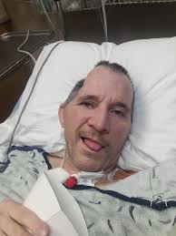 Wearing Blue for Brian Friday's