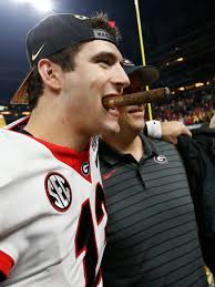 Georgia football team and its fans celebrate into early morning hours