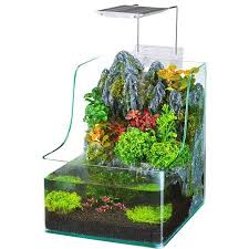 Penn Plax Aquaterrium Planting Fish Tank Grow Plants And Fish In One Environment Walmart Com Aquaponics Fish Aquaponics Diy Backyard Aquaponics