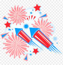 Grab all of our free 4th of july clipart to decorate for your big bash! Transparent Library Th Of Fireworks Clipart Group 4th July Clip Art Fireworks Png Image With Transparent Background Toppng