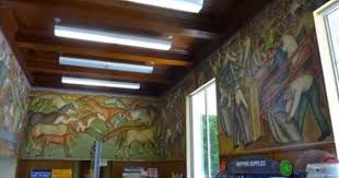 Experiencing Los Angeles Work In Ventura Gordon Grant Wpa Murals Mural Wpa Works Progress Administration
