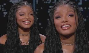 Halle Bailey raves about 'cool aunt' Beyonce and working with Oprah... but  keeps mum