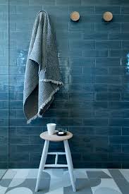 Royal blue grid tile with a glossy finish is a clean look for a bathroom or kitchen. Bathrooms That Don T Use White Tiles Fabulous Gallery Of Bathrooms