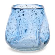 riviera maison waxinelichthouder bubbel blauw d 9 h 9 cm intratuin