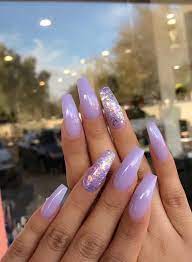 44 cute coffin nail design ideas. 1001 Ideas For Cute Nail Designs You Can Rock This Summer Purple Acrylic Nails Lavender Nails Purple Nails