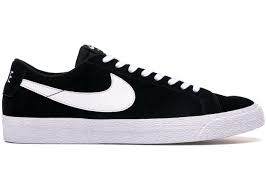 Benefits originally designed for performance hoops, the nike blazer low offers durability and comfort that lasts. Nike Sb Blazer Low Black White 864347 019
