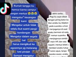 Kata kata sedih karena mertua. Rumah Tangga Hancur Gara Gara Mertua Ikut Campur Suami Lebih Nurut Ibunya Istri Dicerai Indozone Id